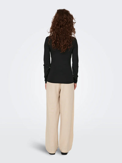 Only - Ea Two Way Blouse - Black