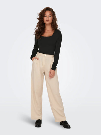Only - Ea Two Way Blouse - Black