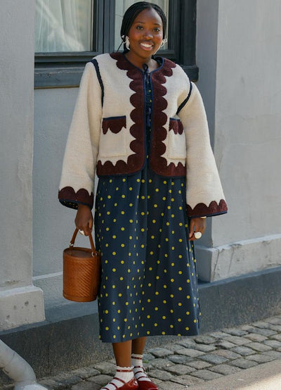 Sissel Edelbo - Jakke - Off White - Tamara