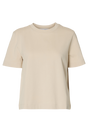 Selected Femme - T-shirt - Oatmeal - Essential