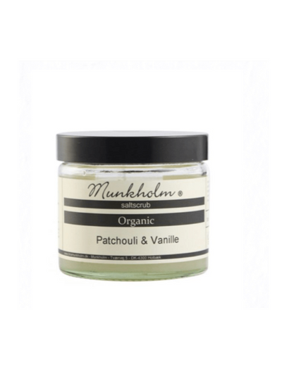 Munkholm beauty Saltscrub - Patchouli & Vanille - 250 ml. - Munkholm