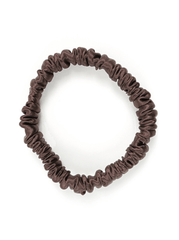 Sassy Copenhagen - 100% Silk hair elastic - Brown