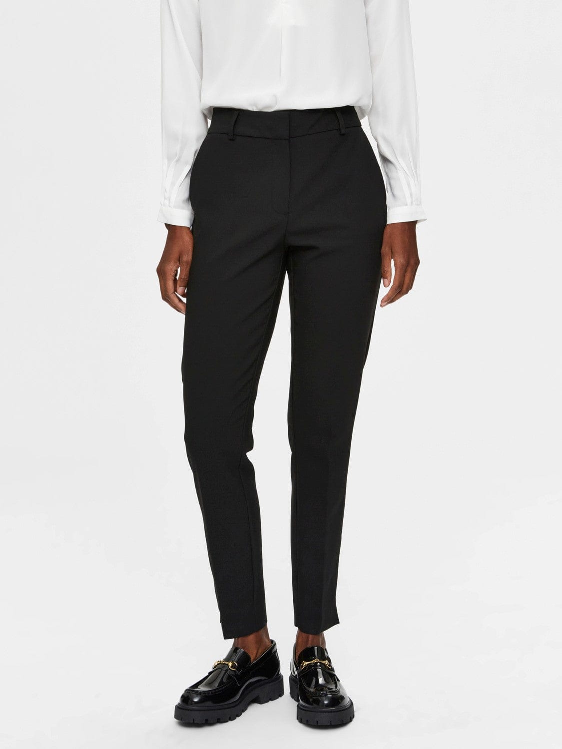 Selected Femme bukser Selected femme - Rita MW Slim pant Sorte bukser