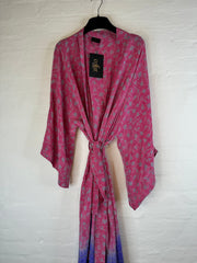 Silk Kimono - Dubai kimono long - 100% Silk - Cofur 16