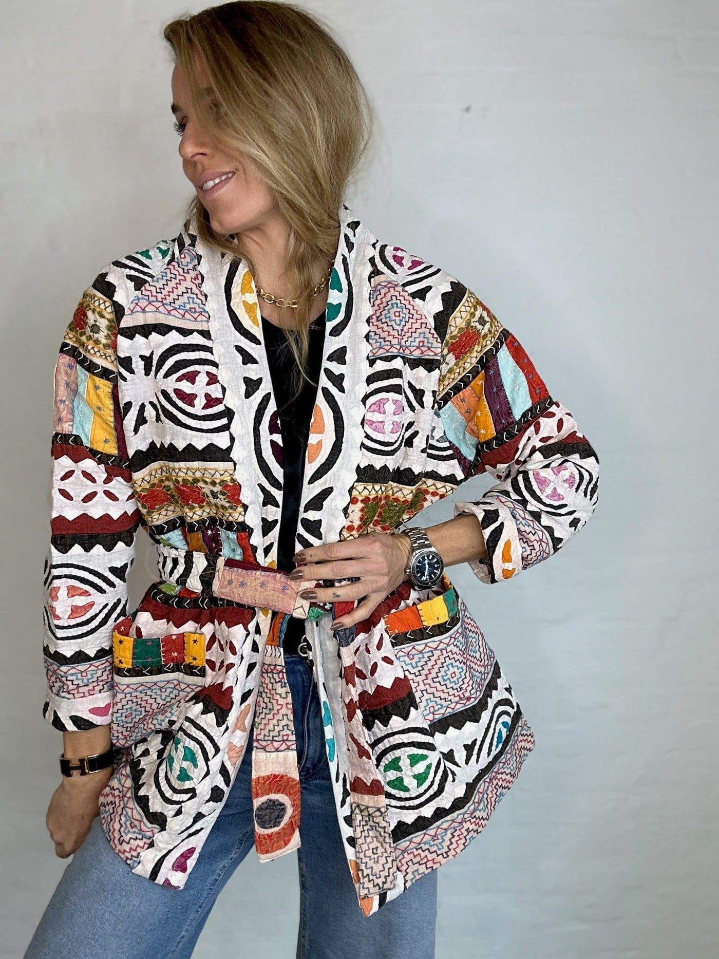 Sissel Edelbo Jakker Sissel Edelbo - Marrakesh patchwork jacket - No. 82