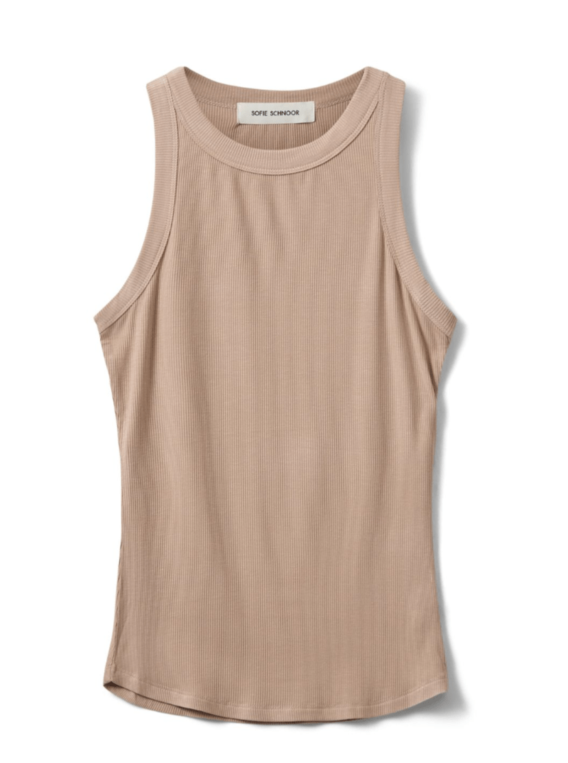 Sofie Schnoor Overdele Sofie Schnoor - Jullie SNOS215 Rib Top - Beige