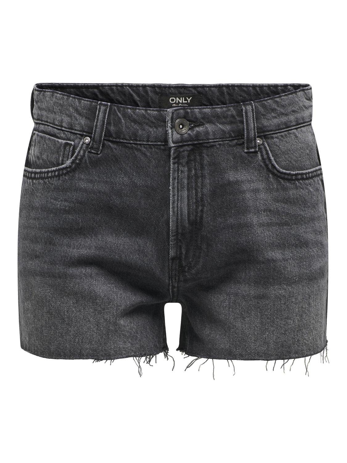 Only Underdele Sort Denim Shorts - Jaci Sort - Only