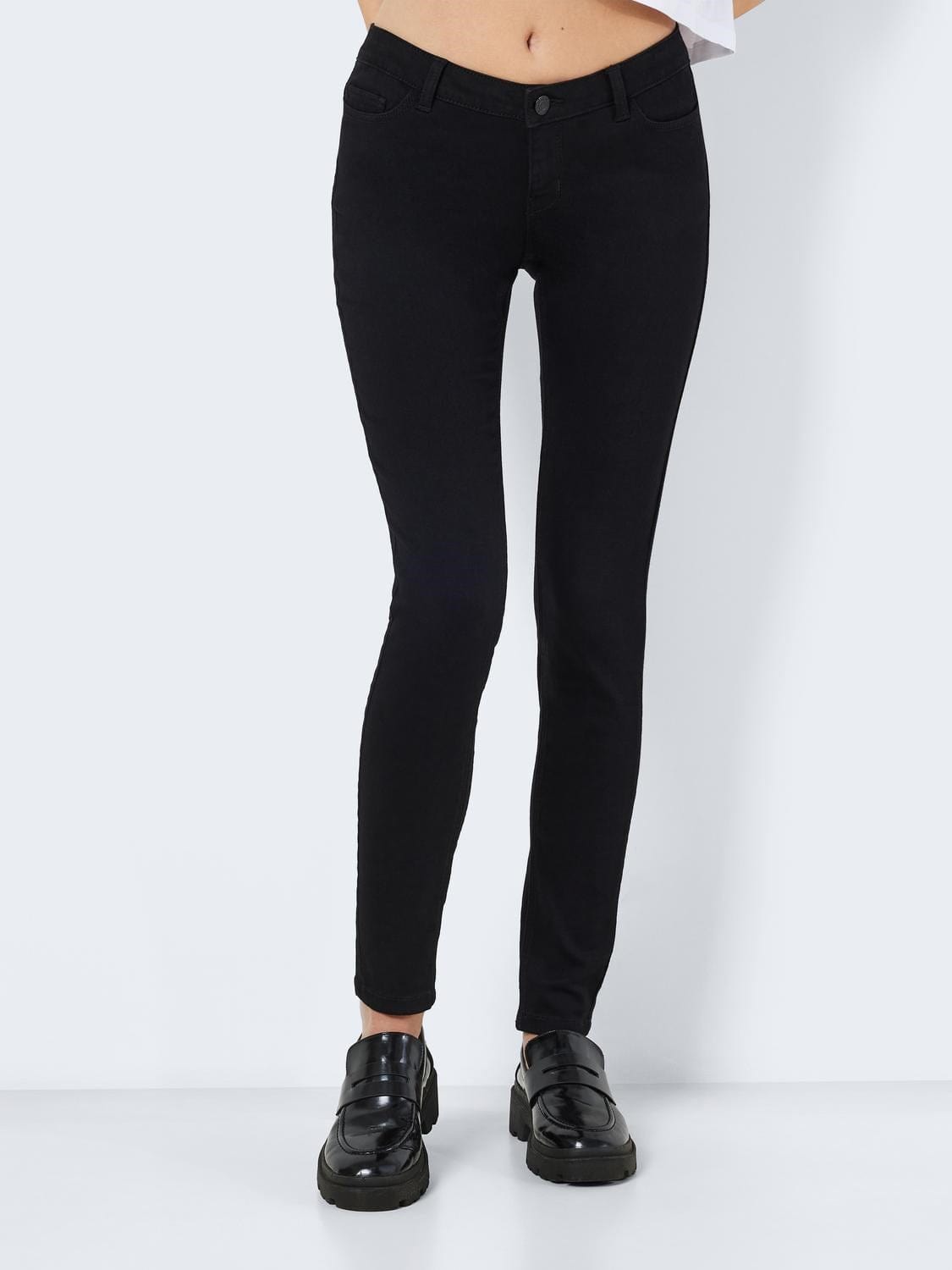 Noisy May Underdele Sort Skinny Jeans - Allie - Noisy May