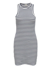 Striped dress - Black/white Solar - JDY