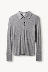 The Garment - Polo - Gray - Bree Polo Tee