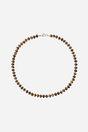 Andcopenhagen Jewelry - Perlehalsklæde - Tiger øje - Ebba