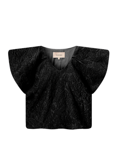 Hunkøn t-shirts & toppe Top - Black - Ebba wing - Hunkøn