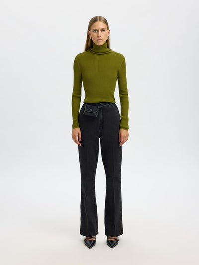 Selected Femme - Jeans - Black Denim - Julie-kori