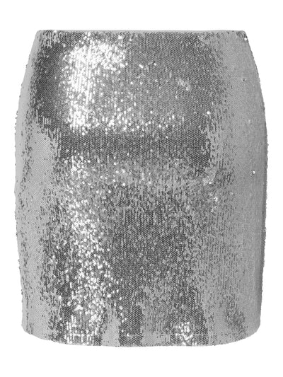 Only - Nederdel - Silver palliet - Simone