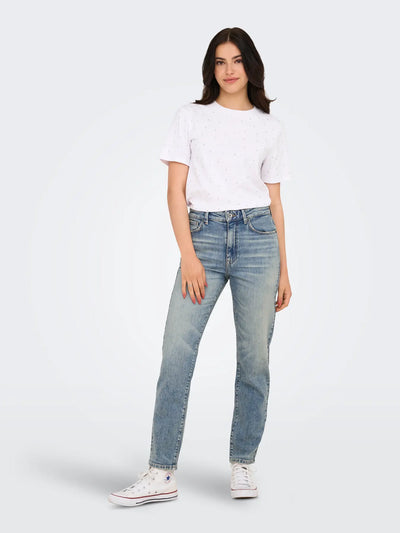 Only - Jeans - Blue denim - Emily HW