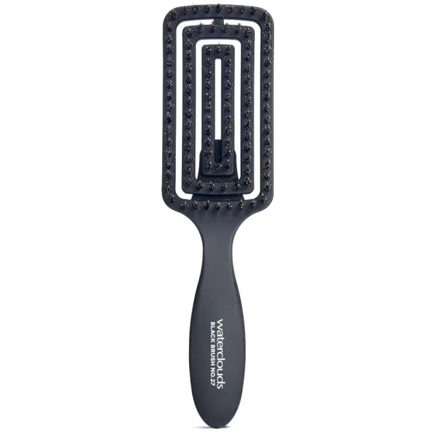 Waterclouds - Hårbørste - Wet Hair Brush Detangling & Blowout No.24 - Sort - sss