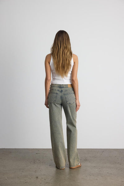 Noisy May - Bukser - Light blue denim - Olanda